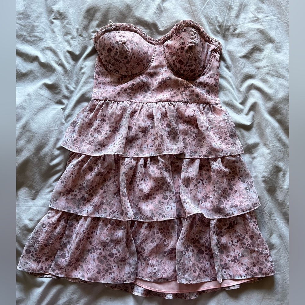 Pink Layered Guess Dress